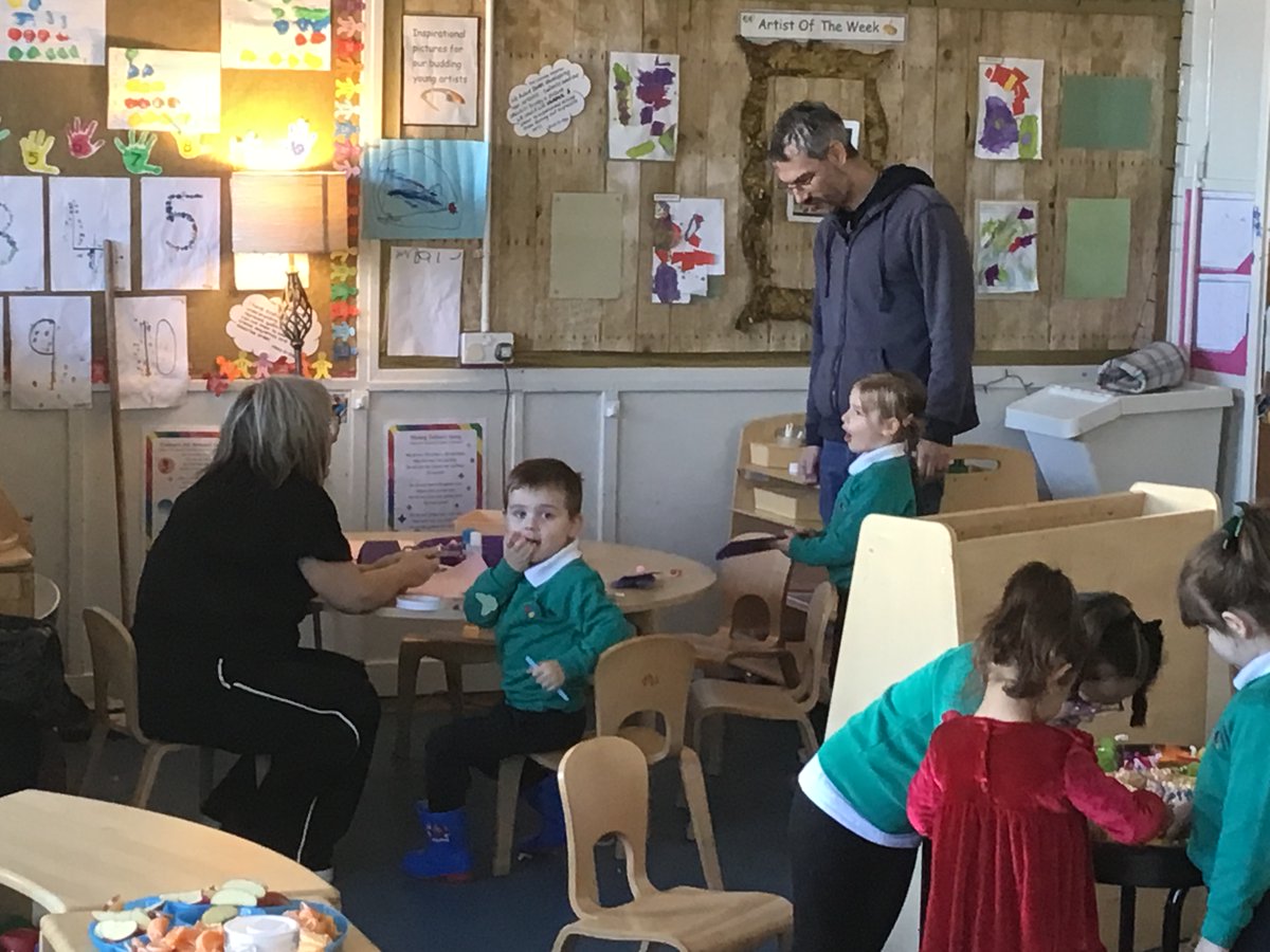 StAndrewsNCML6's tweet photo. What a lovely busy start to our Stay and Plays. Thank you to the parents from the Butterfly group who came along to to spend some time with your children in nursery. 🦋 https://t.co/kFgr01rq2W