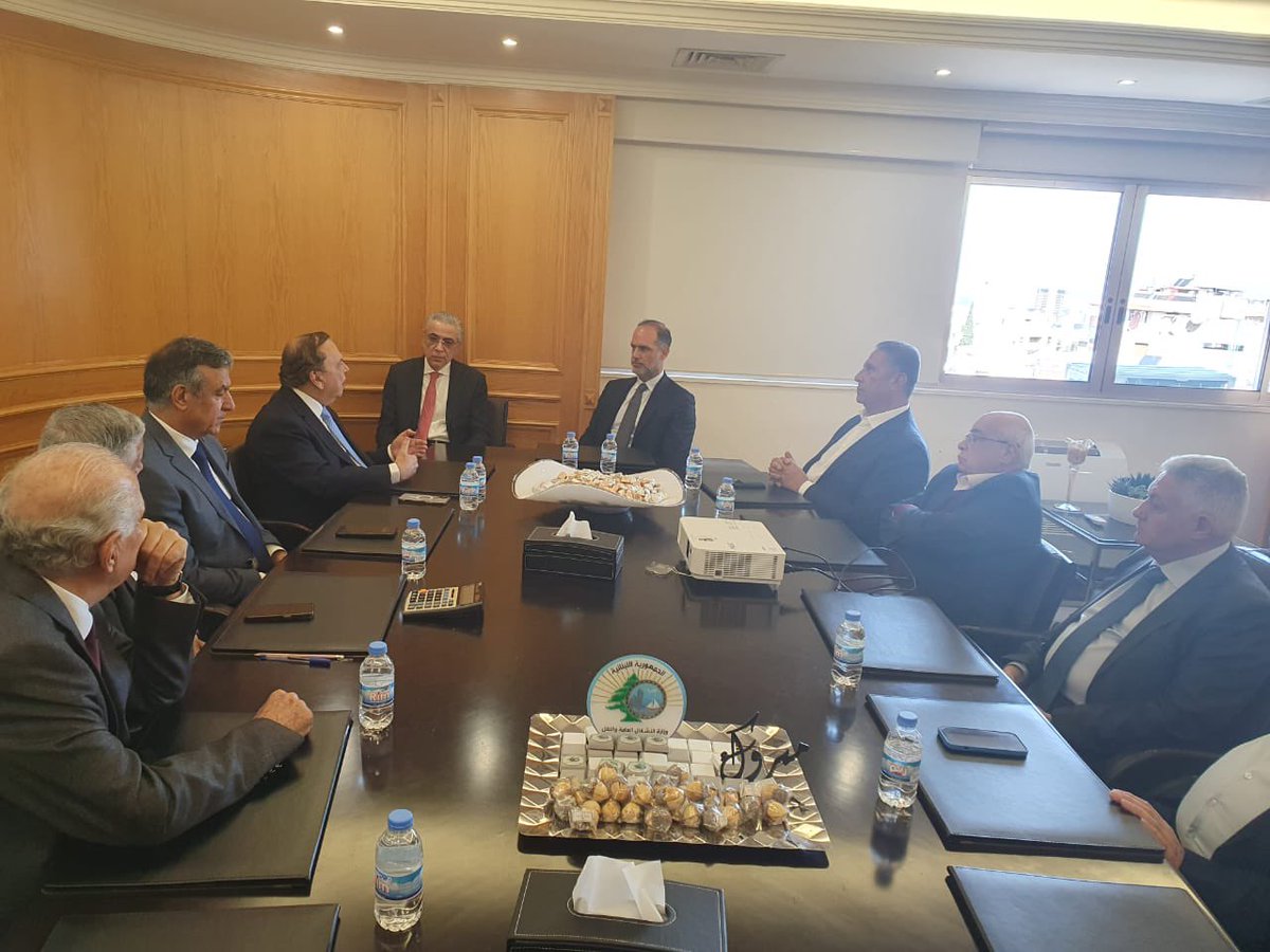 mopwleb's tweet photo. 🤝 #Minister_of_Public_Works_and_Transport activities today: Fruitful #diplomatic and #developmental engagements! 🇱🇧
🔹 As part of efforts to strengthen #bilateral_relations, Minister #Fayez_Rasamny welcomed Australian Ambassador to Lebanon, Andrew Barnes
@SafirAustralia, with whom he discussed the best means to bolster cooperation, particularly in #infrastructure and #joint projects.
🔹 Minister Rasamny also met with Indian Ambassador to Lebanon, Muhammad Noor Rahman Sheikh @IndiaInLebanon, accompanied by the Trade Consul and Commercial Attaché. Discussions focused on the potential development of Lebanon’s #transport_sector, leveraging India’s vast expertise in the field, which could pave the way for new avenues of technical and investment collaboration.
🔹 On the domestic front, Minister Rasamny held talks with a delegation from the Board of the Lebanese Syndicate of Public Works and Construction Contractors, led by Engineer Maroun Helou. The meeting addressed the challenges faced by the sector amid the ongoing economic crisis, exploring proposed solutions, including launching a tender for consultancy offices to oversee upcoming projects.
🔹 In line with efforts to promote #sustainable_energy, Minister Rasamny was briefed by MP Elias Hankach @EliasHankach, President of "Make Your Mark" association, and Youssef Sharbaty, President of the "Our Environment" association, on the progress of a #solar_powered village lighting project in Maten Express Highway and Roumieh. The initiative is being carried out in collaboration with municipalities and international programs. During the meeting, a commemorative artwork depicting the achievements of the project’s first phase was presented.
#Lebanon #development #infrastructure #international_cooperation #diplomatic_relations #MoPWTleb