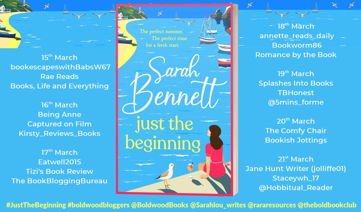 rararesources's tweet photo. 'It had drama, romance, humour, and heart.' says @RomanceBTBook about #JustTheBeginning by @Sarahlou_writes https://t.co/BaBn7GbWFQ @BoldwoodBooks https://t.co/OHkcGXINHv