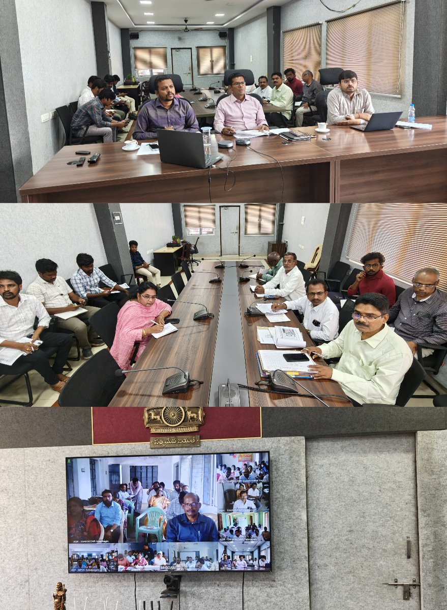 ASRDistrict's tweet image. Collector A.S. Dinesh Kumar directs officials to:
✔️ Complete resurvey in 508 villages
✔️ Evict illegal encroachments 
✔️ Establish modern record rooms 
✔️ Resolve grievances at mandal level every Monday 

#RevenueReforms #GovernmentLandProtection #SurveyAndResurvey #LandRights