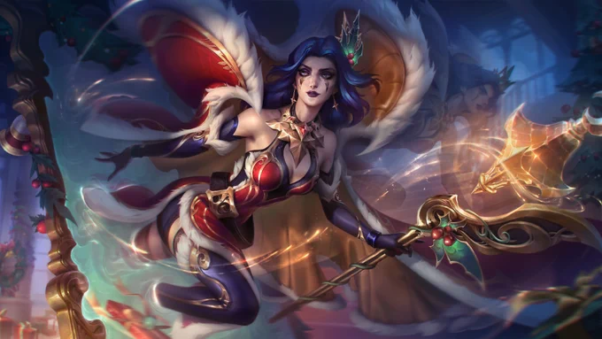 In the heart of Noxus there blooms a Black Rose. LeBlanc unveils her new form on April 2nd. 