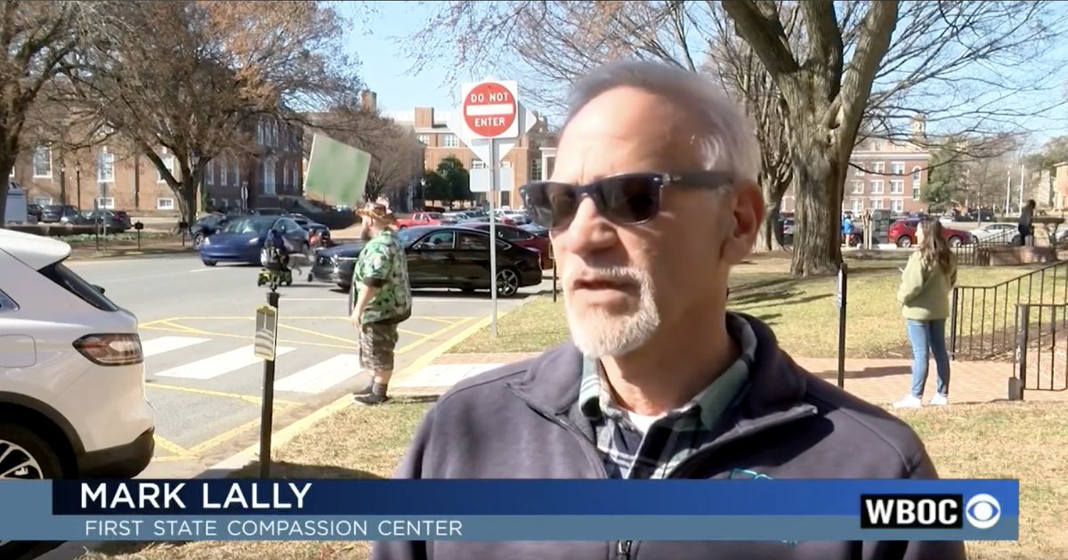 MariMed_Inc's tweet image. Our Delaware GM Mark Lally &amp;amp; other First State Compassion Center team members participated in an industry rally last week calling on state lawmakers to commence adult-use sales soon. Thanks to Mark, Emily Wilkins &amp;amp; the rest of our awesome FSCC team for making our presence known!…