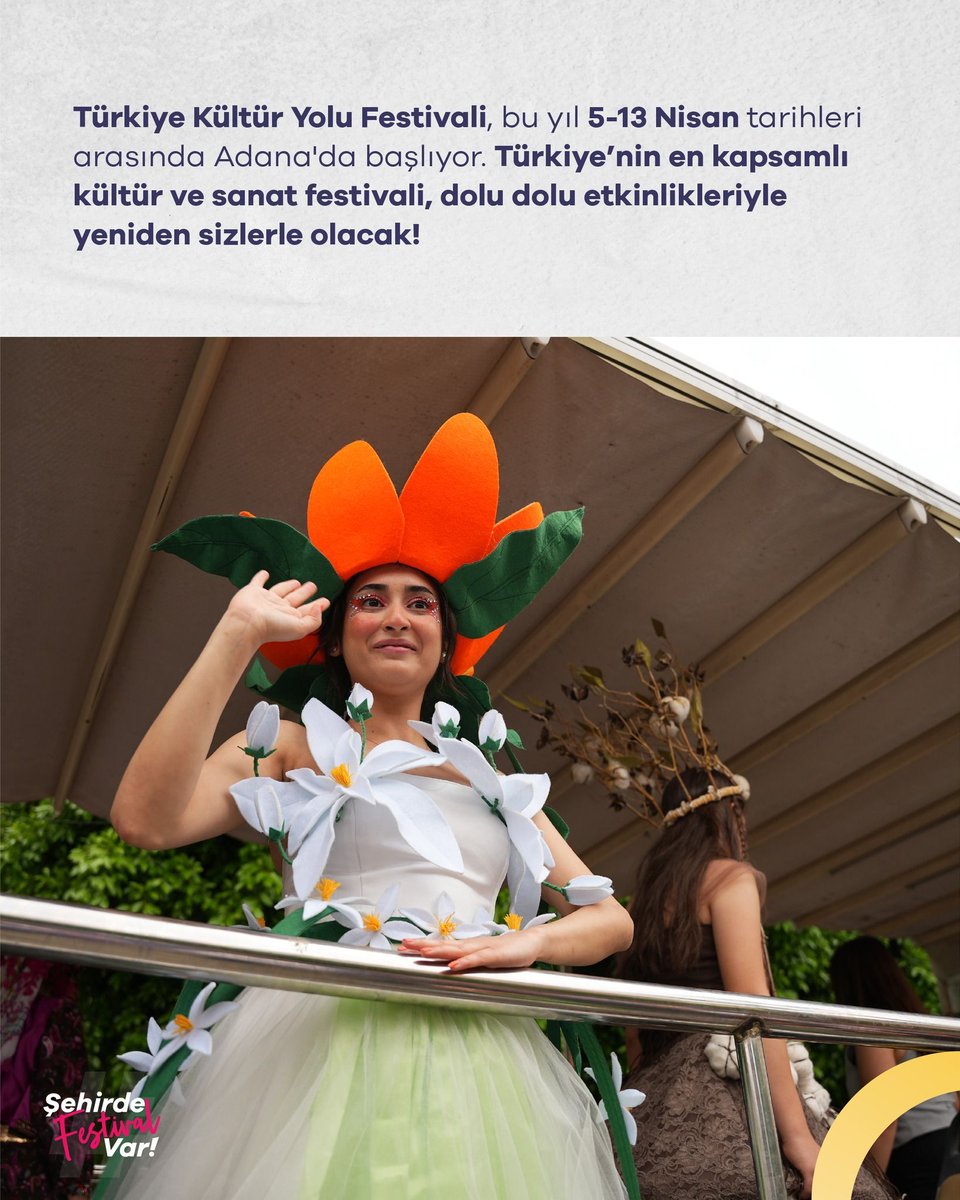 Festivalin başlamasına çok az kaldı! 🎶 ✨

#ŞehirdeFestivalVar #TürkiyeKültürYoluFestivali