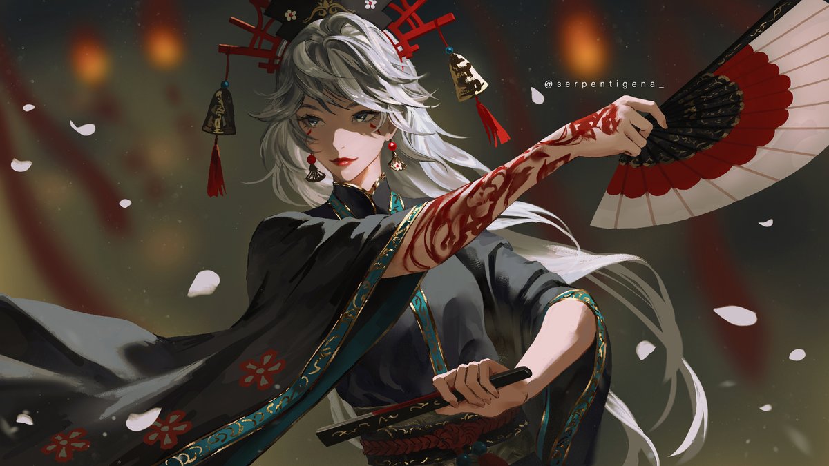 serpentigena_'s tweet image. 🌸Festival🌸
- new random character for Chaosbringer story
#originalcharacter #ocart