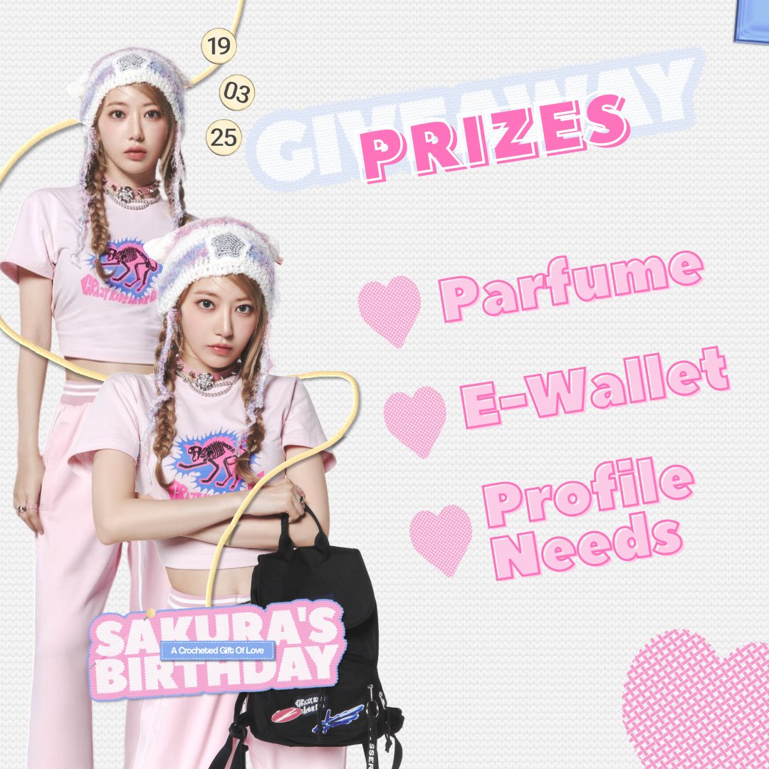 ㅤ
(✿◠ᴗ◠*)ꕤ*.ﾟ。。Birthday without gifts? Oh no, no fun! Some amazing gifts are waiting for you. Take a chance—could luck weave you into Sakura’s pink-hued celebration? Let’s brighten her day with 𝙨͟𝙪͟𝙧͟𝙥͟𝙧͟𝙞͟𝙨͟𝙚͟𝙨. 

𓍯𓂃𓏧  x.com/SAKURAMOURS/st…   ᥫ᭡.
ㅤ