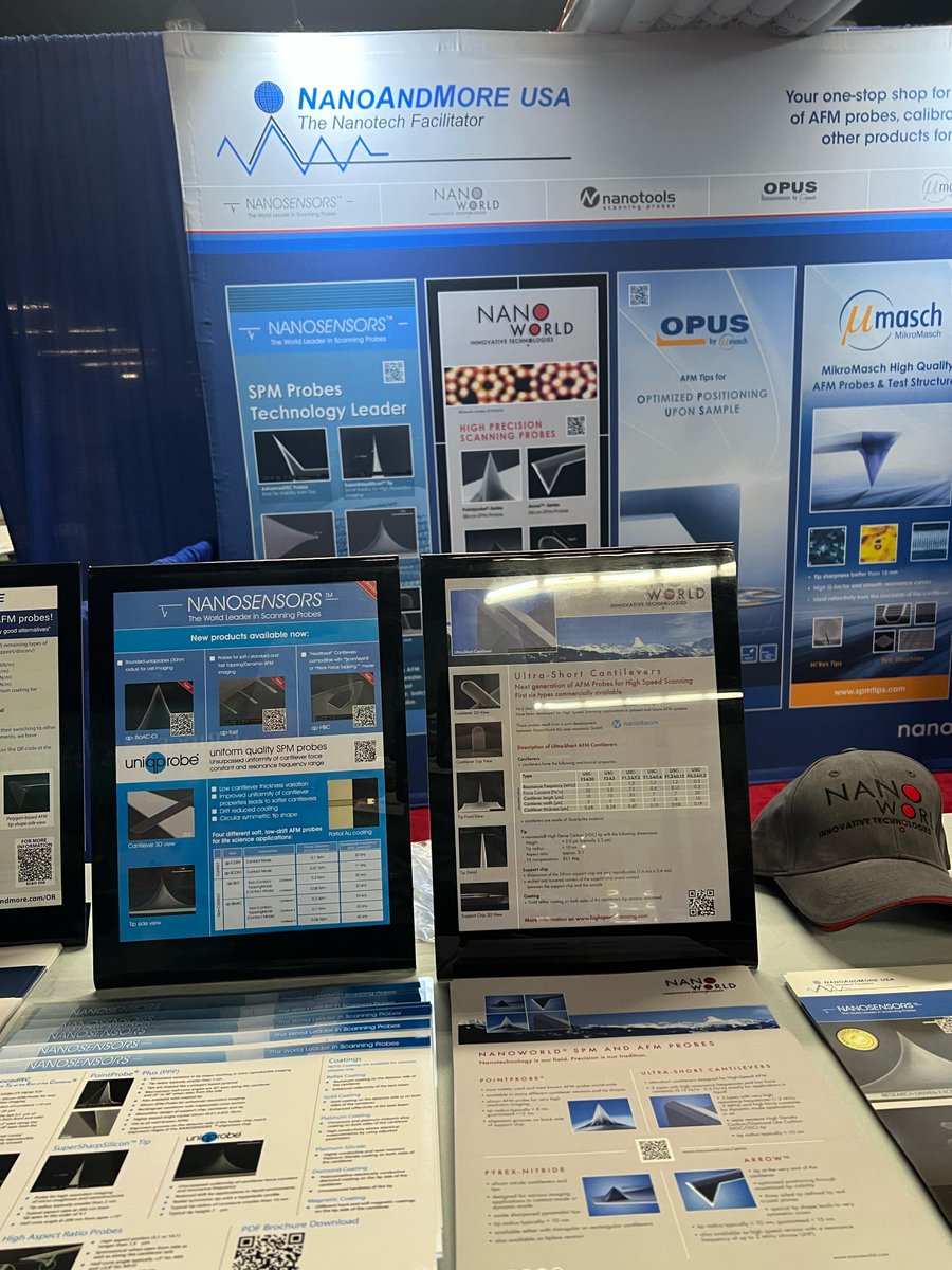 NanoWorld's tweet photo. 🚀 Exciting news! We're heading to the @APSphysics 's  March Meeting, the largest physics research conference in the world!  Swing by booth 913 to meet our American distributors, @nano_and_more , and chat all things nano!
#APSSummit25 #APS2025 #AFMTips #NanoWorld #PhysicsSummit https://t.co/NncfpsAVd8