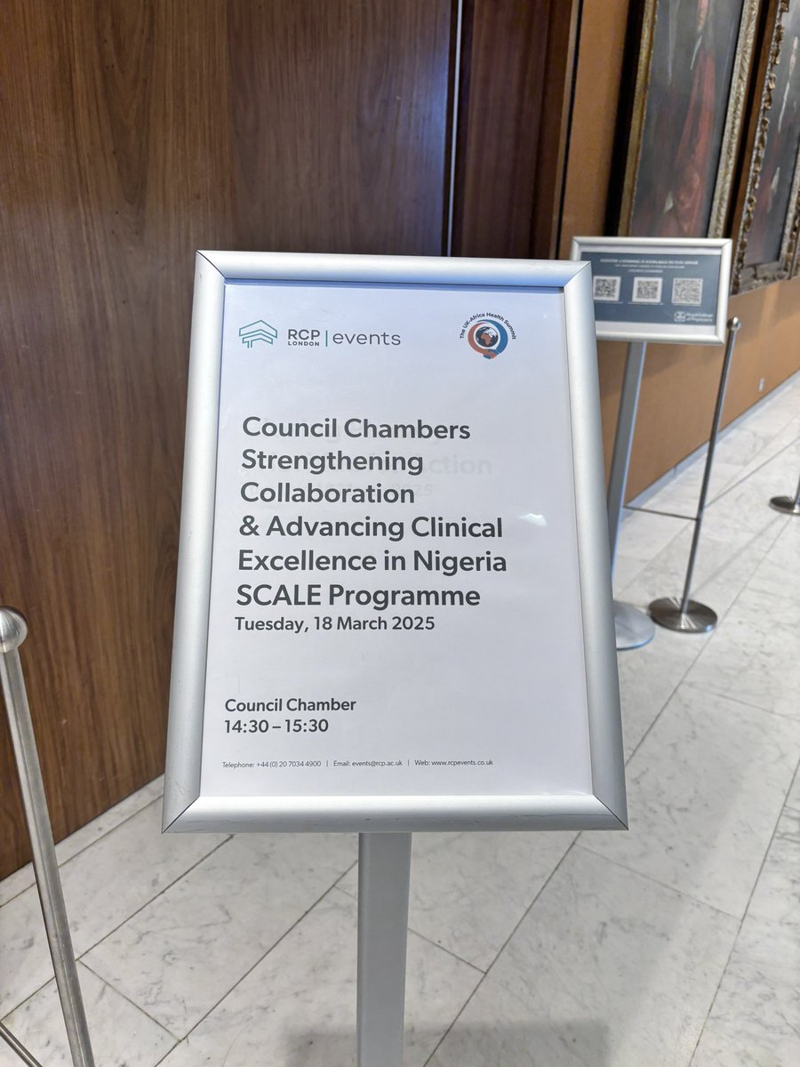 AndyNEURO (@afalalade) on Twitter photo Spending today at the UK-Africa Health Summit. Interesting conversations & Iโm looking forward to all participants backing up their words with action ๐ช๐พ
<a href="/MANSAG_uk/">Medical Assoc of Nigerians Across Great Britain</a> <a href="/RCPhysicians/">Royal College of Physicians</a> Spending today at the UK-Africa Health Summit. Interesting conversations & Iโm looking forward to all participants backing up their words with action ๐ช๐พ
<a href="/MANSAG_uk/">Medical Assoc of Nigerians Across Great Britain</a> <a href="/RCPhysicians/">Royal College of Physicians</a>