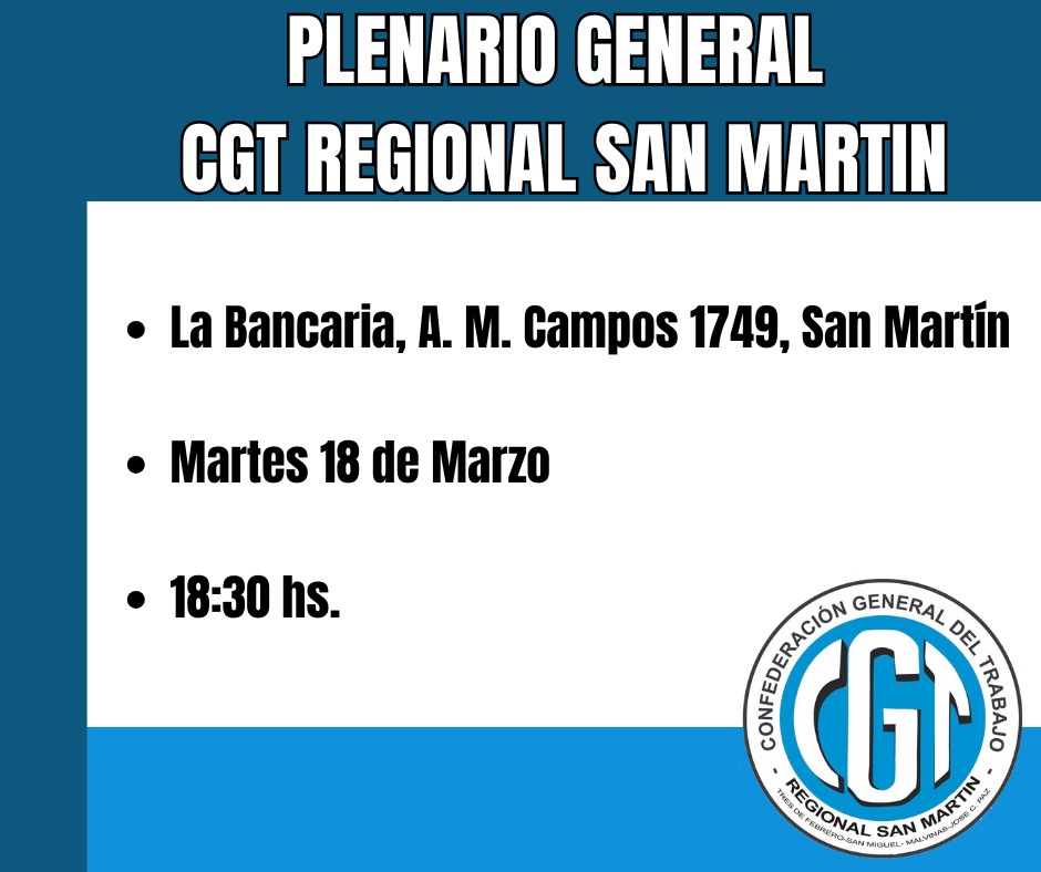 Primer plenario 2025