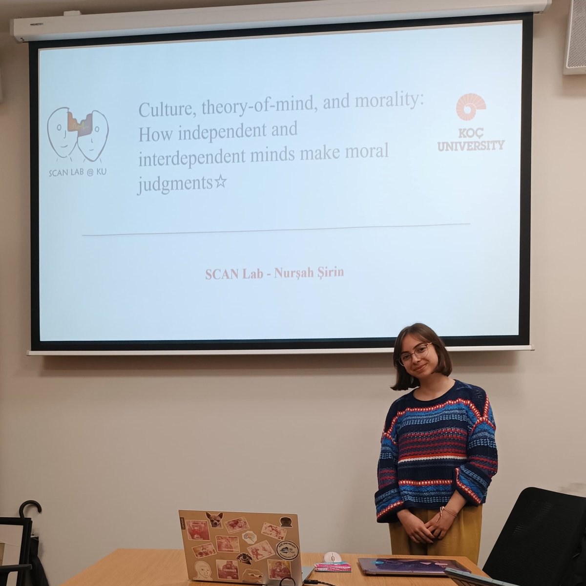 SCANLabKU's tweet image. 📚 This week our discussion leader Nurşah presented an article on theory of mind in a cross cultural perspective. We thank Nurşah for this amazing presentation! 🌍