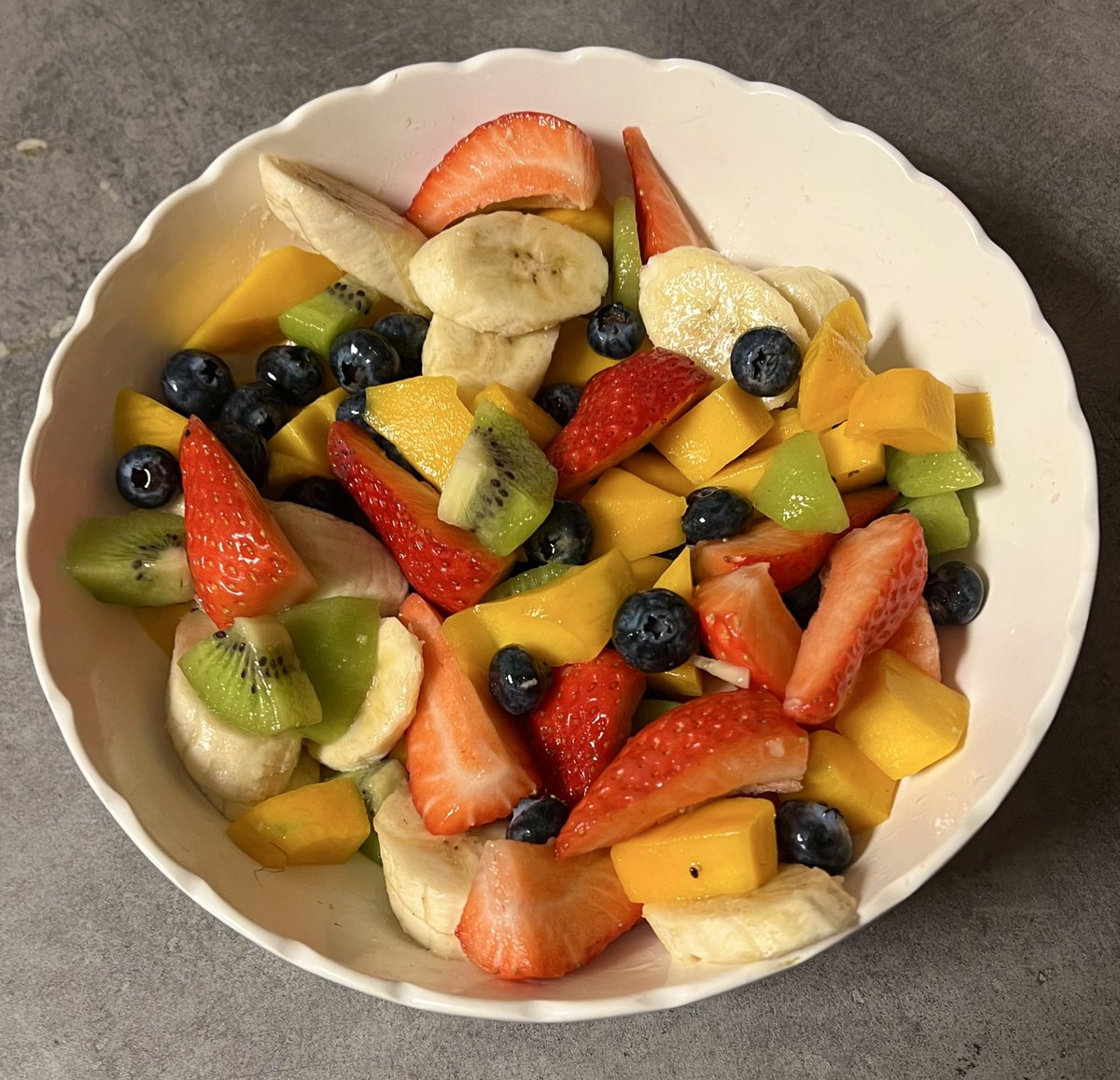 balqysna's tweet image. sometimes you really just need a big bowl of fruits