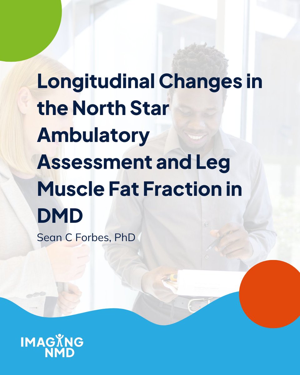 ImagingNMD's tweet photo. New research from iNMD, shared at the 2024 World Muscle Society Annual Congress, shows a clear link between muscle fat levels and clinical function in DMD. It reveals how using MRI to measure muscle fat can help predict a person's ability to move.  https://t.co/OzJe4mKIN7 https://t.co/eSEzgFwkjR