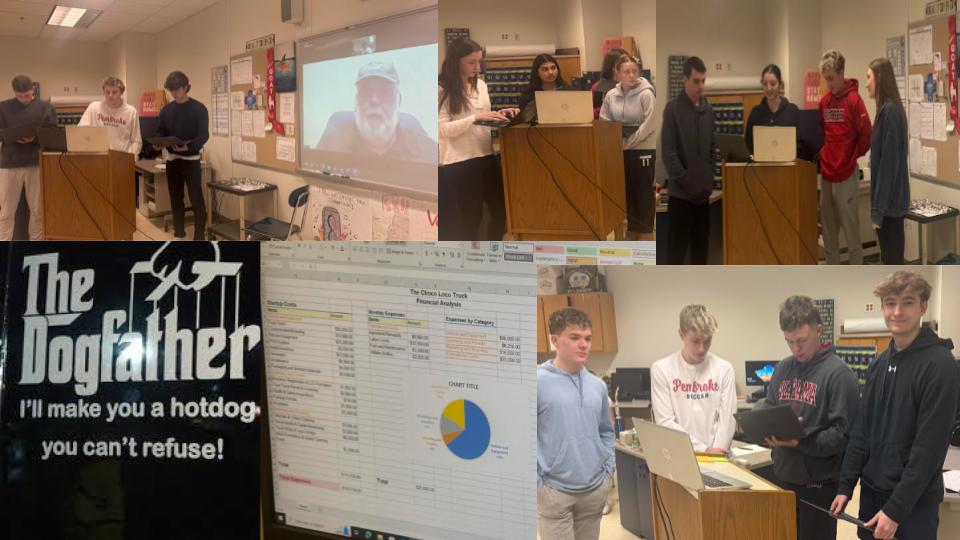 Taryn Grigas Lang (@tgrigaslang) on Twitter photo #PemBiz Ss connected with community partner Mark Gallant <a href="/worcesterhotdog/">The Dogfather</a> to hear all things about the #FoodTruckIndustry as they prepare to launch their biz plans using #DesignThinking to effectively implement their pitches! Thank you Mark! #FutureBizOwners #EmpoweredLearners #PemBiz Ss connected with community partner Mark Gallant <a href="/worcesterhotdog/">The Dogfather</a> to hear all things about the #FoodTruckIndustry as they prepare to launch their biz plans using #DesignThinking to effectively implement their pitches! Thank you Mark! #FutureBizOwners #EmpoweredLearners