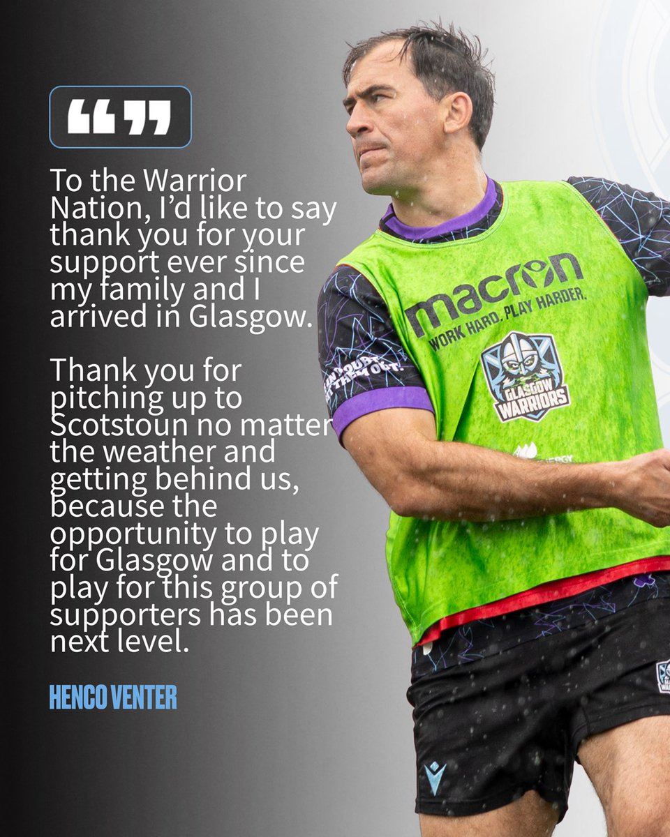 Glasgow Warriors tweet media
