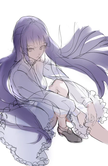 Human Artists, let's QRT with your work! FernBefore                                              After 