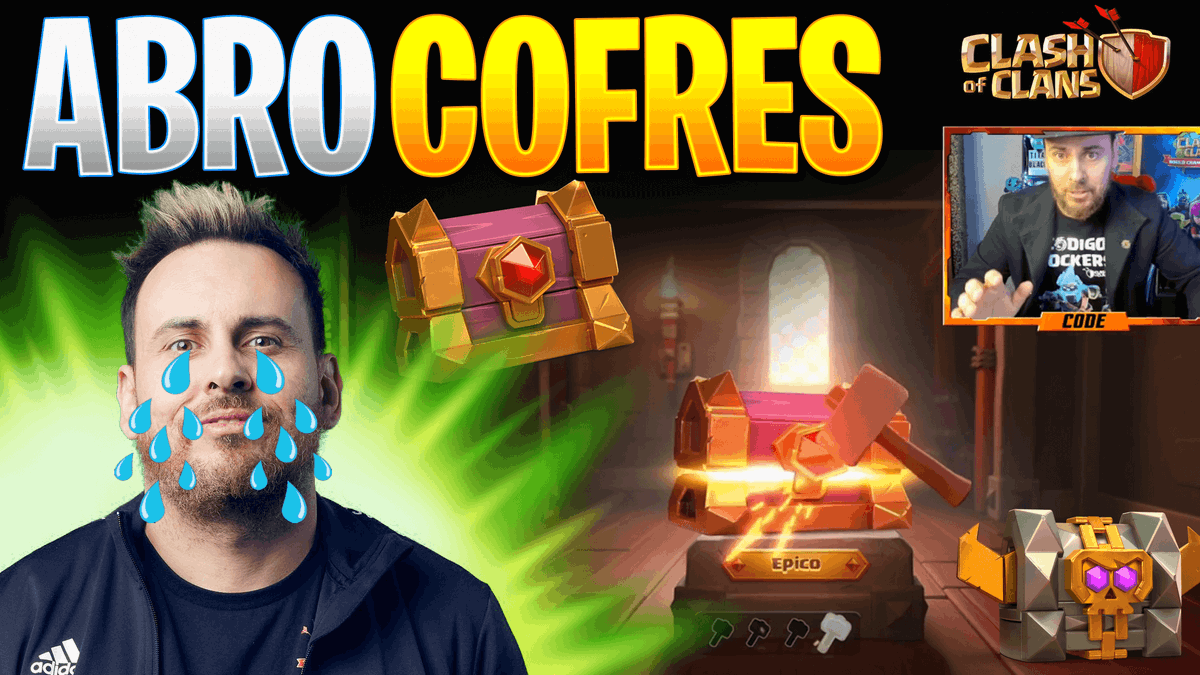 NUEVO VIDEO‼
youtu.be/MvcKoEyh91E
📌ABRO 35 COFRES EN CLASH OF CLANS
Y PASA ESTO...
✅REACCIONES Y LLOROS 

#CLASHOFCLANS
