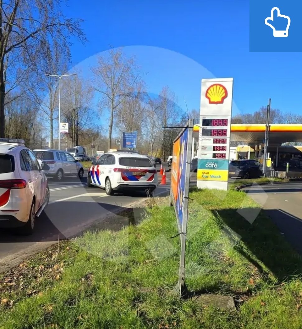 Overval bij Esso tankstation in Gouda