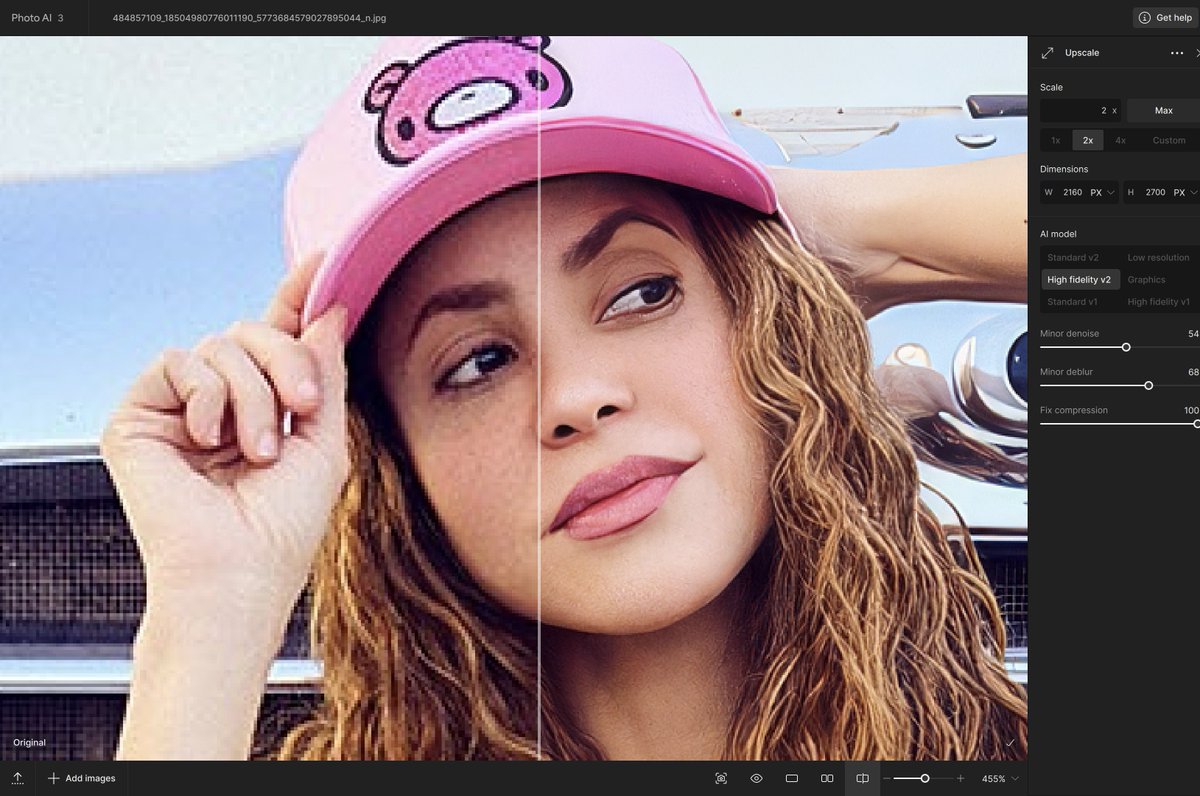 when you're working on every detail to take a 4k photo.Choosing a competent improvement <3