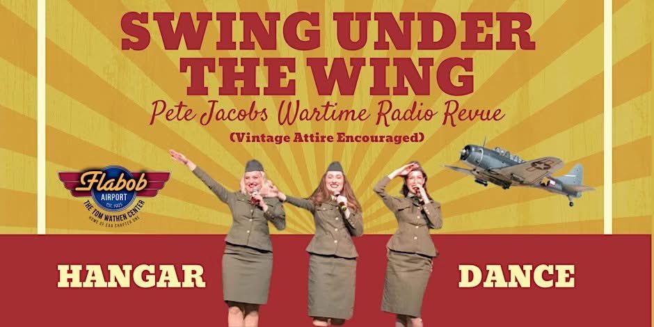Flabob Airport Hangar Dance! Enjoy incredible live music and dancing! Wartime Radio Revue Wartime Radio Revue at the Flabob Airport Dance #usa #LiveMusic #swingmusic