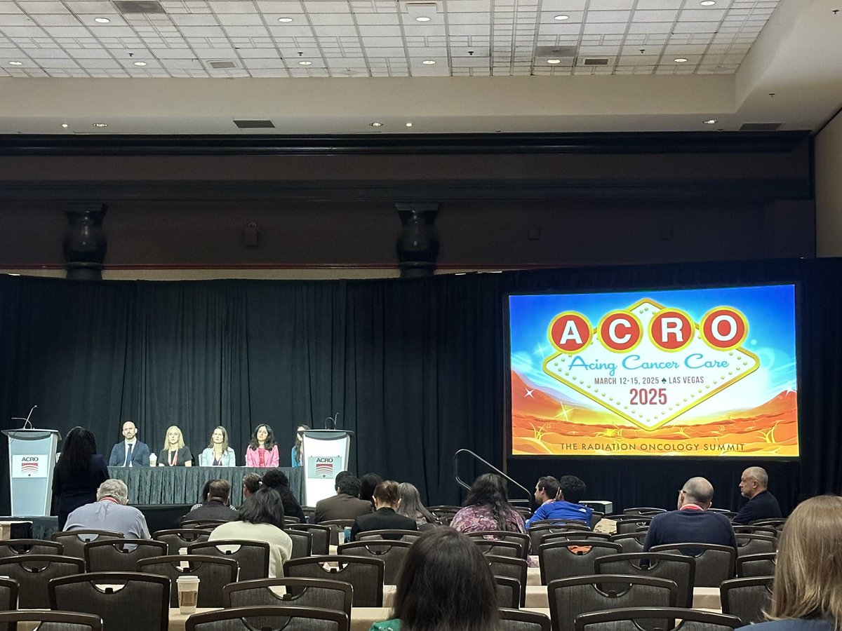 MayoRadOnc's tweet photo. A bit late to the #ACROinVegas game, but wanted to give shoutouts to @KrishanJethwa for winning the coveted Social Media Influencer Award, @KimCorbinMD to moderating the best breast session, and Dawn Owen, MD and Mike Grams, PhD for helping bring spatially fractionated RT to all! https://t.co/03P7ssFL6T