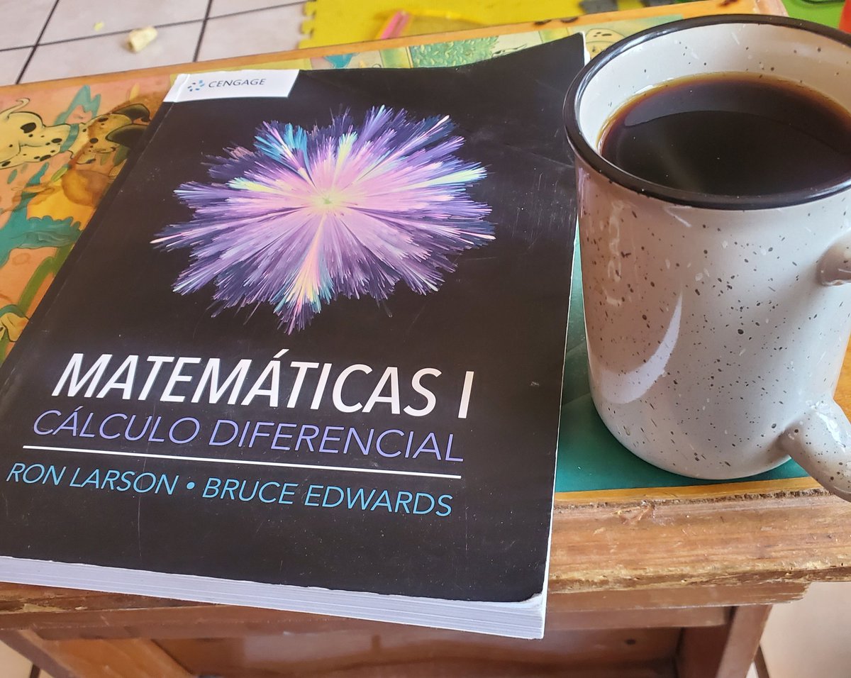 Mat_heri06's tweet photo. Comenzamos, buen día 📖☕️
#BuenosDías #cafe #matematicas #Calculus #Martes https://t.co/bziI2uylga