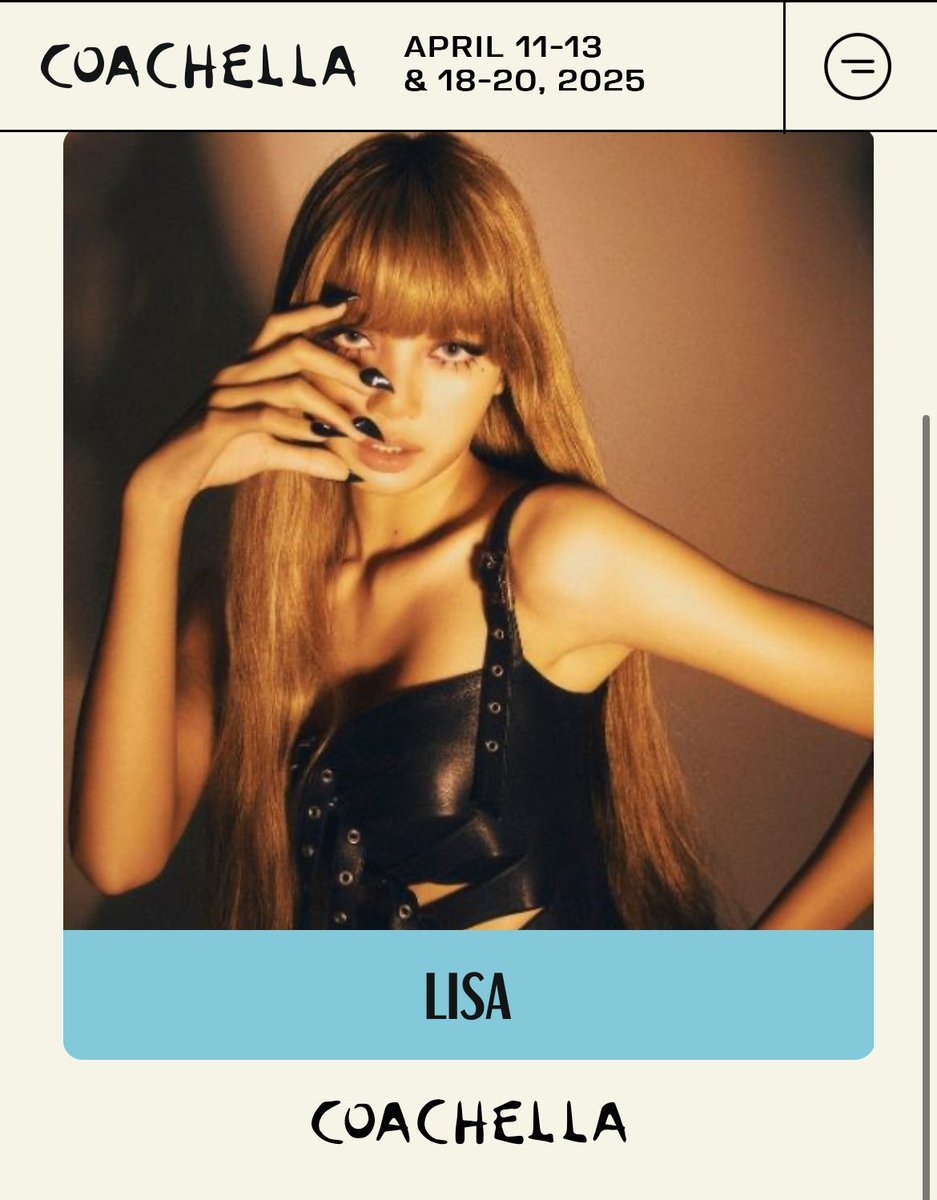 LaliceUpdates's tweet photo. Can’t wait @coachella 🌵🌴

#LISACHELLA 
#LISA @wearelloud https://t.co/4vw830s7vg