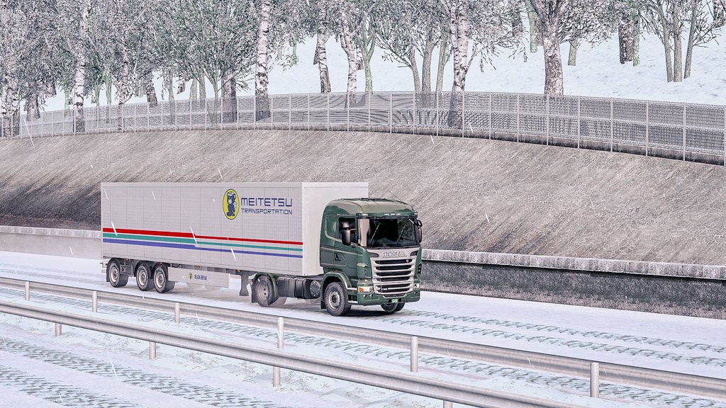 therionizer's tweet photo. Project Japan v 1.0.11
Delivery 57 : Miyoshi-Suita
Cargo : Bottled Water
Part 4
#ProjectJapan #ETS2jp #ETS2 #EuroTruckSimulator2 #SavePalestine #SaveGaza #PrayForPalestine 🇵🇸 #DoubleStandards https://t.co/MwRkXxQFkc