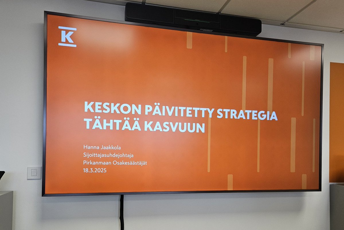 pirkosake's tweet photo. Tänään vierailemme Keskon Pirkanmaan aluetoimistolla #sijoittaminen @Kesko_IR https://t.co/zB4qniJN7Q