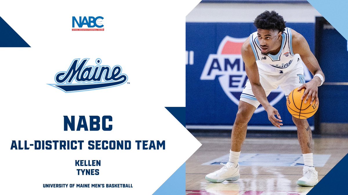 Congrats to Kellen on also being named to the NABC All-District Second Team 🤩

#blackbearnation | #NCAA | #basketball