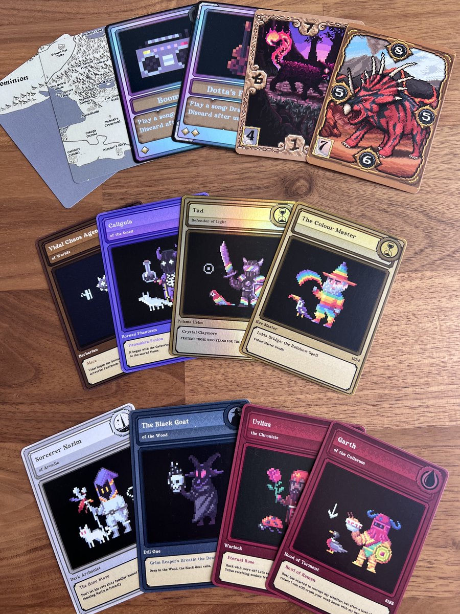 BinaryAssets.ron (@binaryassets) on Twitter photo Finally opened my <a href="/ForgottenRunes/">Forgotten Runes Wizard's Cult</a> cards ๐ช
Any gems in here <a href="/MeepleDad/">MeepleDad - Lover of Wizards & Games</a>? Which should I send off to get graded? Finally opened my <a href="/ForgottenRunes/">Forgotten Runes Wizard's Cult</a> cards ๐ช
Any gems in here <a href="/MeepleDad/">MeepleDad - Lover of Wizards & Games</a>? Which should I send off to get graded?