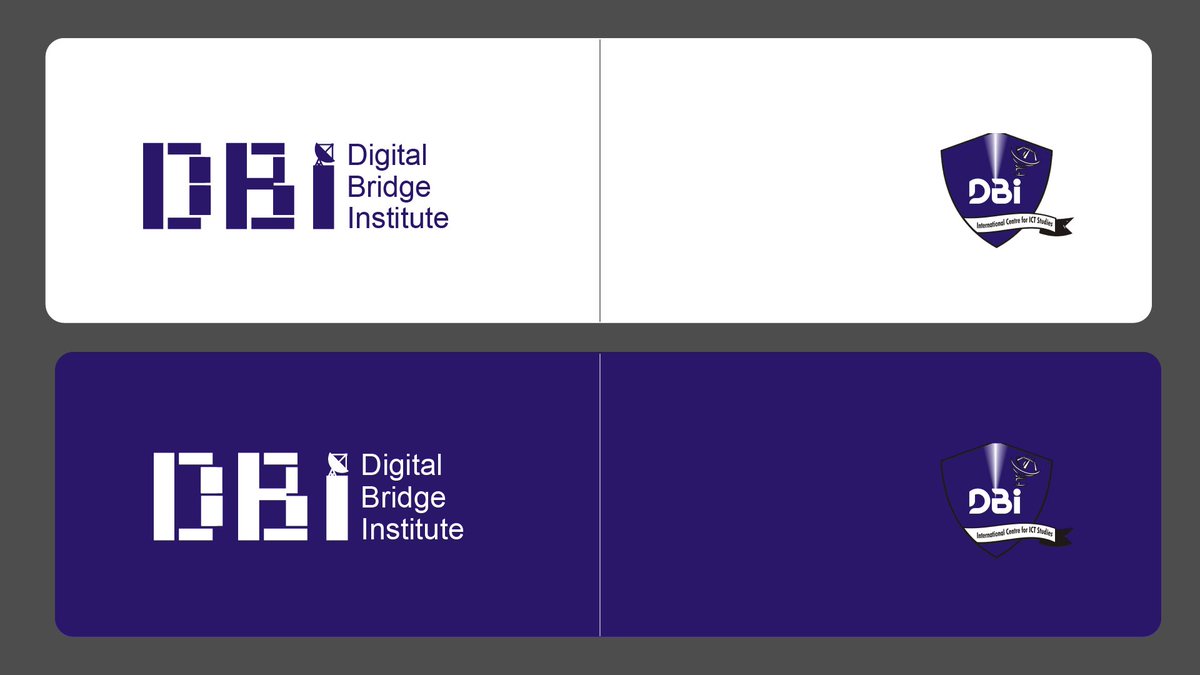 franklynxyz's tweet photo. Inspired by a single pixel.

This refined logo for Digital Bridge Institute (DBI) symbolizes bridging knowledge and technology. The satellite dish on the "I" represents communication, global reach, and connectivity. From one pixel to a powerful bridge — #DBILogoChallenge https://t.co/Sx79OxDAhu