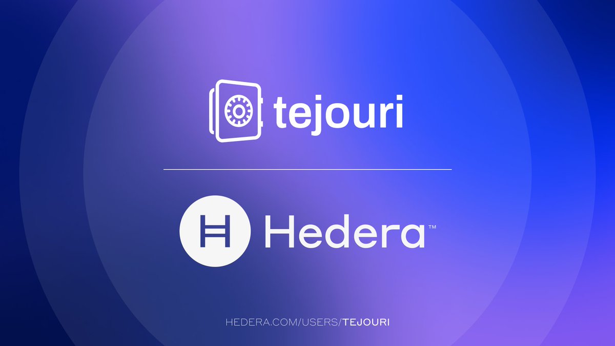 hedera's tweet photo. In an increasingly digital economy, safeguarding sensitive documents digitally has become paramount.

Built on Hedera, the @DIFCCourts' global digital vault solution, @Tejouri_, enables users to store, manage, and transmit sensitive documents with unprecedented security, setting new standards in protecting digital documentation.

🔗 https://t.co/bf443qUGnn