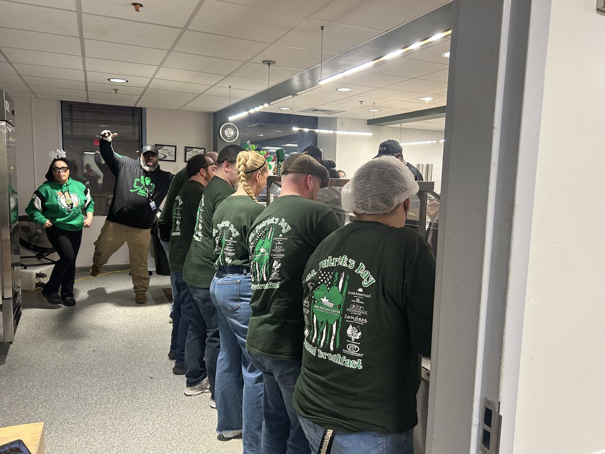 Thank you, Frank Forde and the Watertown Police Department, for organizing their 5th Annual Irish Breakfast for St. Patrick’s Day! Veterans had a wonderful time, and we truly appreciate your dedication and service to the community!