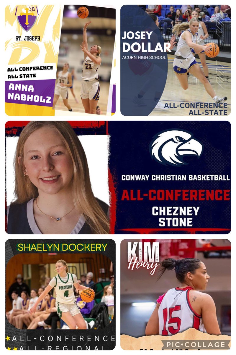 Ronnie Grice (@ronniegrice4) on Twitter photo Congratulations to our
All-Conference & All State players <a href="/shaelynd08/">Shaelyn Dockery</a> <a href="/annanab11/">Anna Nabholz</a> <a href="/josey_dollar/">Josey Dollar</a> <a href="/kimhen15_/">Kim Henry</a> <a href="/StoneChezney/">chezney stone</a> Hey Coach! They are ready!
<a href="/Coach_JThomas/">Jill Thomas</a> <a href="/coach_harveywbb/">Christina Harvey</a> <a href="/WilbersDave/">Dave Wilbers</a> <a href="/CoachDM15/">Darrick Matthews</a> <a href="/OBULadyTigers/">Ouachita Women's Basketball</a> <a href="/cbcwbball/">Lady Mustangs Basketball</a> <a href="/LyonCollegeWBB/">Lyon College WBB</a> <a href="/CRCPioneerWBB/">CRC Lady Pioneer Basketball</a> <a href="/nbnbball/">Coach TJ Jones</a> <a href="/UAMwbkb/">UAM Women’s Basketball</a> Congratulations to our
All-Conference & All State players <a href="/shaelynd08/">Shaelyn Dockery</a> <a href="/annanab11/">Anna Nabholz</a> <a href="/josey_dollar/">Josey Dollar</a> <a href="/kimhen15_/">Kim Henry</a> <a href="/StoneChezney/">chezney stone</a> Hey Coach! They are ready!
<a href="/Coach_JThomas/">Jill Thomas</a> <a href="/coach_harveywbb/">Christina Harvey</a> <a href="/WilbersDave/">Dave Wilbers</a> <a href="/CoachDM15/">Darrick Matthews</a> <a href="/OBULadyTigers/">Ouachita Women's Basketball</a> <a href="/cbcwbball/">Lady Mustangs Basketball</a> <a href="/LyonCollegeWBB/">Lyon College WBB</a> <a href="/CRCPioneerWBB/">CRC Lady Pioneer Basketball</a> <a href="/nbnbball/">Coach TJ Jones</a> <a href="/UAMwbkb/">UAM Women’s Basketball</a>