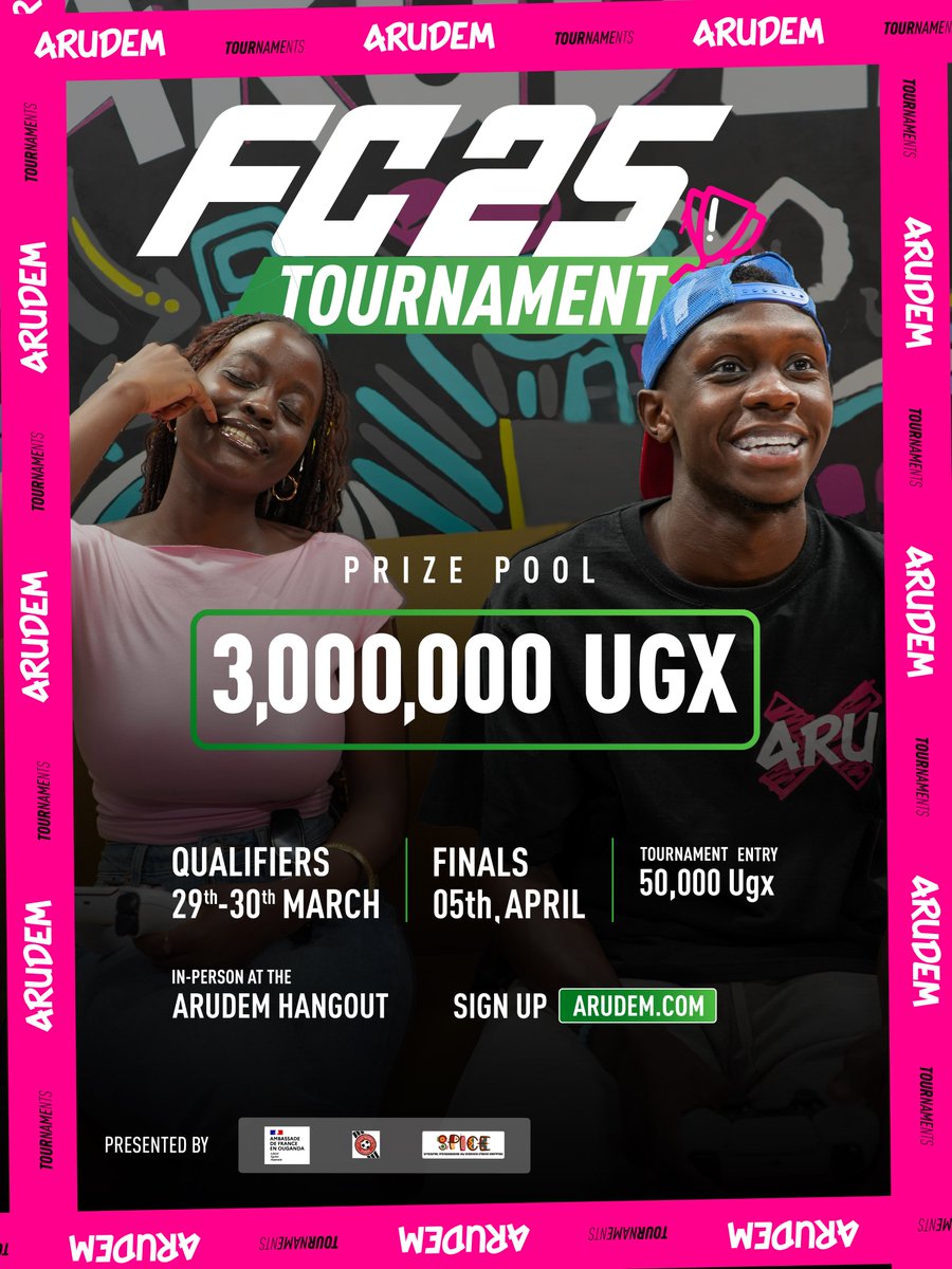 FC 25 Tournament is HERE!!! || 💰3M UGX on the line.

Sign up arudem.com