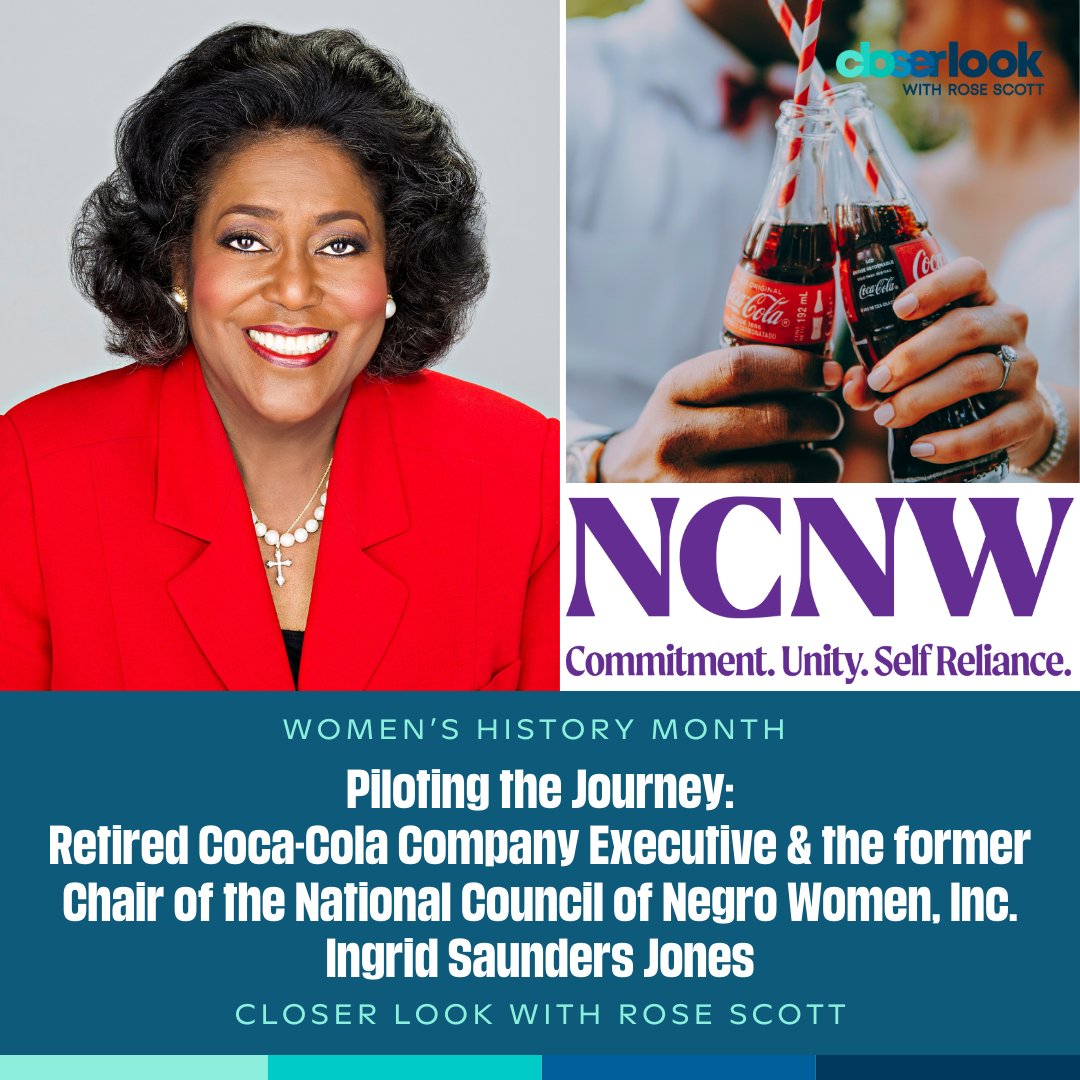 On today's #CloserLookWABE with @WABERoseScott: We continue our #WomensHistoryMonth series with Ingrid Saunders Jones who talks about her decades-long career in the corporate world, working in politics &amp; her time as an educator. Listen at 12pm &amp; 8pm EST on @WABENews