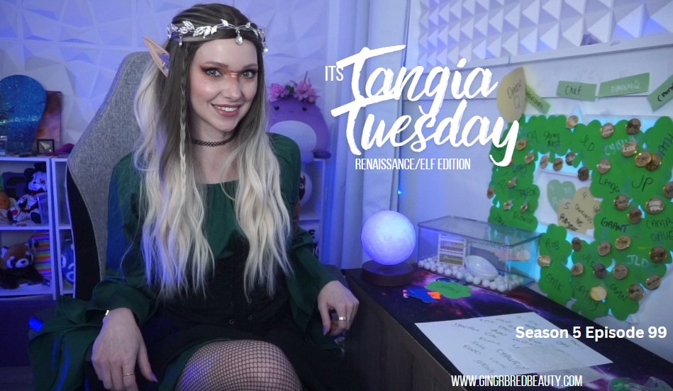 Its Tangia Tuesday and Renaissance Elf cosplay day! Come hang out and see if you can make it to the sticker pack using <a href="/TangiaCo/">Tangia</a> Flux/Dall-e/Sticker! #live on #twitch in 15 twitch.tv/gingrbredbeauty
#repost for #giveaway entries!