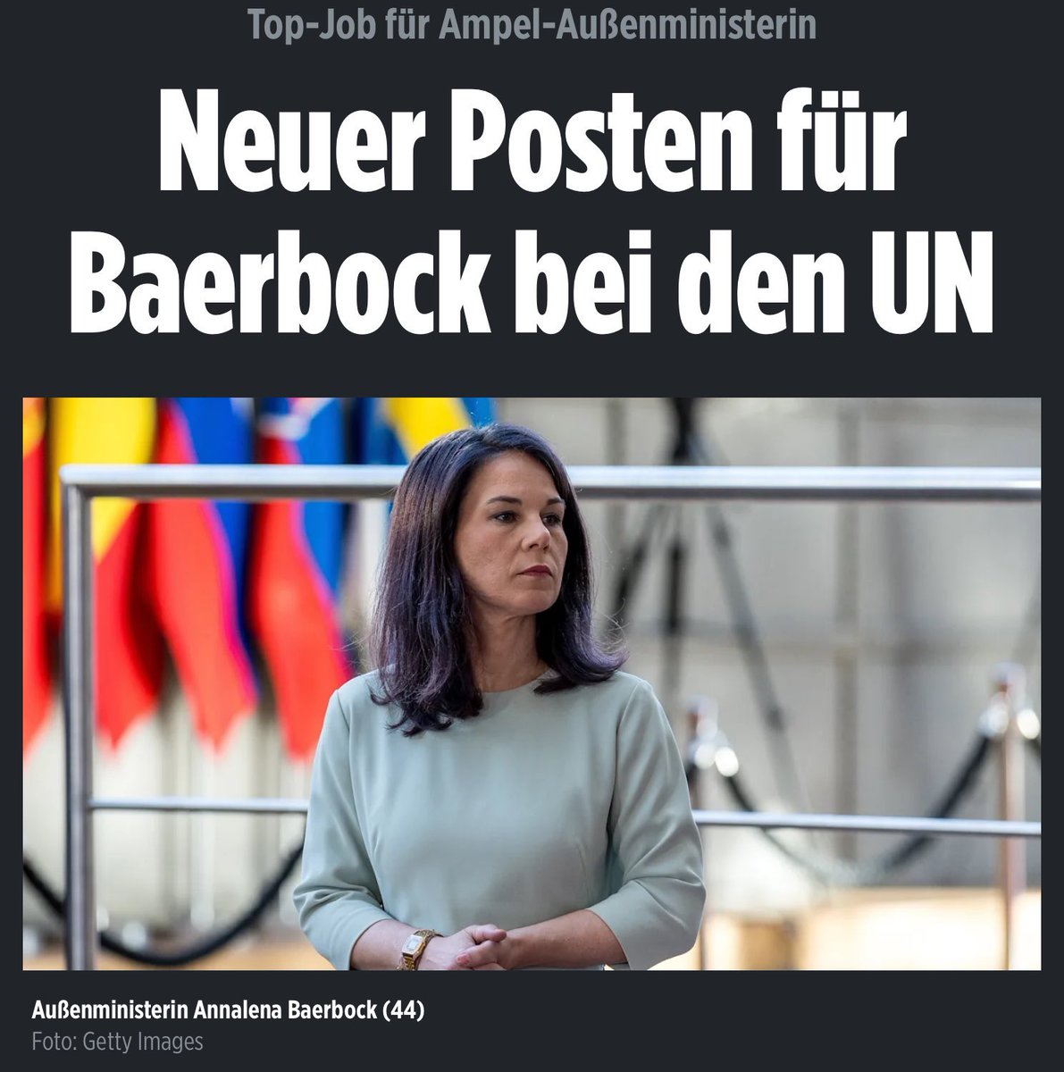 Wo hätte eine die vom Völkerrecht herkommt, wie sie selbst sagt, besser hingepasst! Mal sehen wieviel Handshakes Sie in der neuen Karriere bekommt! 🤡