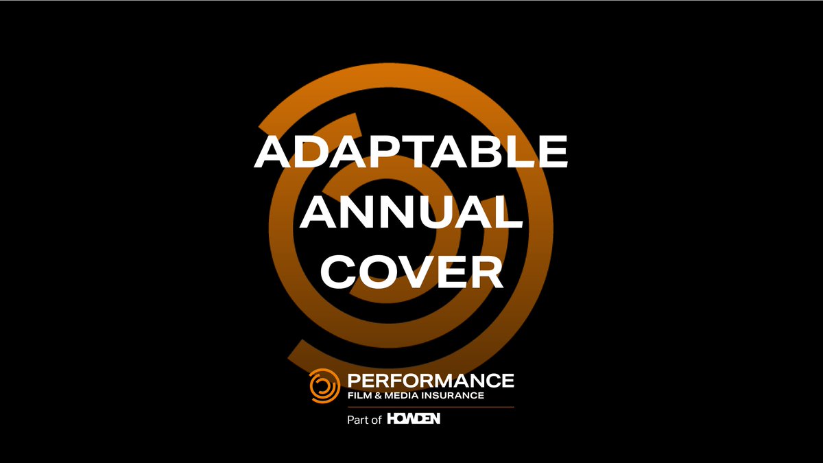 We understand every project is different, so we take the time to get to know your needs and adapt our cover to best suit you.
.
Thats why we are able to offer you adaptable annual cover 🎬

performance-insurance.com/annual-insuran…
