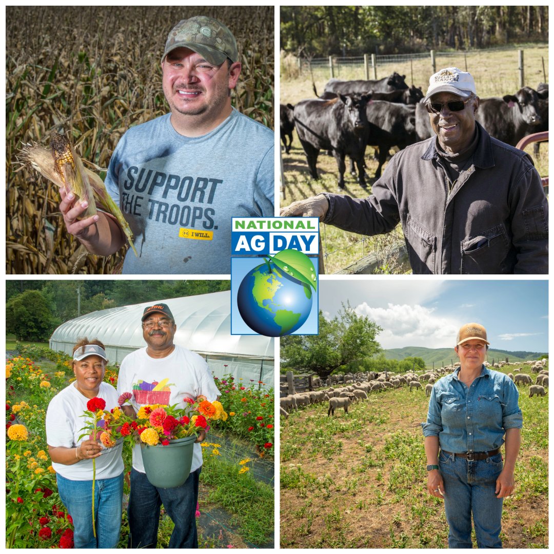 Today on National Ag Day we celebrate all of the farmers and ranchers who feed, clothe and fuel the world.