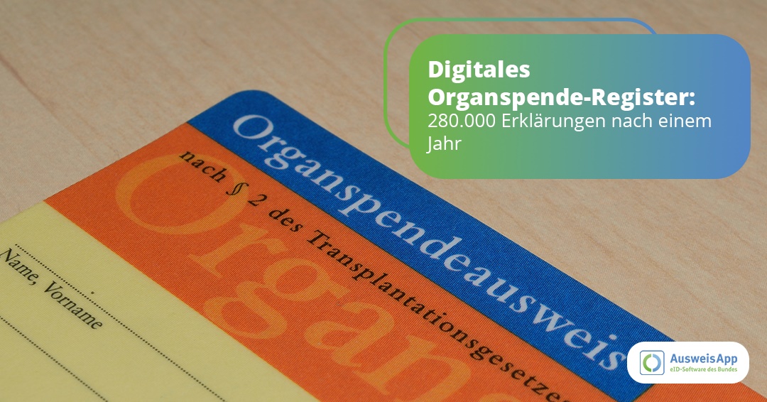 Ein Jahr digitales #Organspenderegister: 280.000 Erklärungen abgegeben 🎉
ℹ️ Seit dem 18. März 2024 ist das Register online. 280.146 Menschen haben ihre Entscheidung zur #Organspende bereits digital abgegeben. Mit der #eID Funktion einfach und sicher nutzen!
#Gesundheitswesen