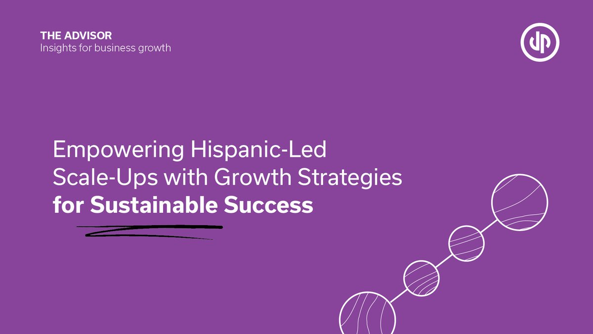 Three fundamental elements can empower Hispanic-led scale-ups to thrive in today's competitive market: bit.ly/3Clg23c 🚀

#GrowthAdvisors #HispanicLeadership #ScaleUpSuccess #BusinessGrowth #Strategy