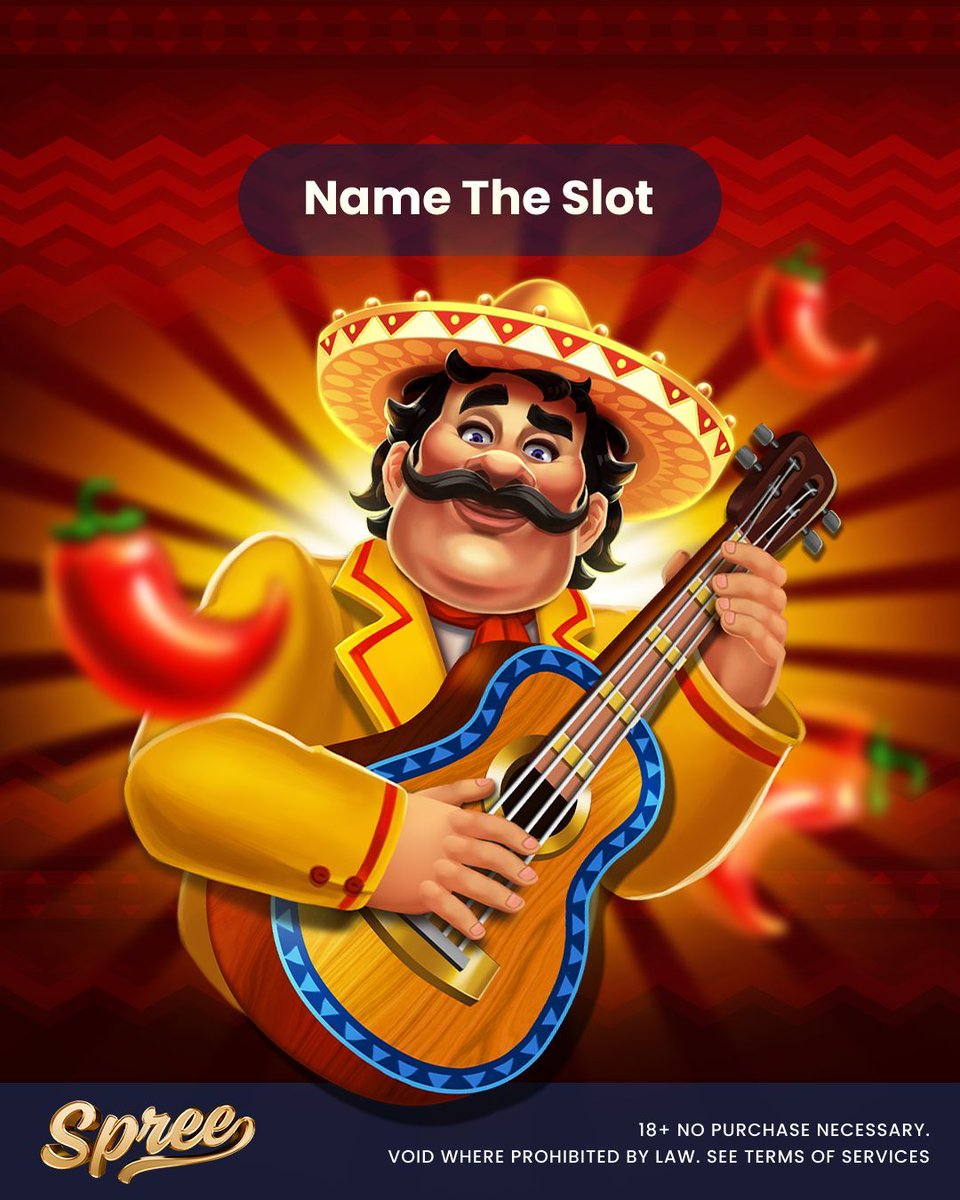 Name The Slot? CLUE: Not one, not two, but threee..... 🌶️ 🤔

Follow <a href="/spreecasino/">spree</a>, retweet this post &amp; drop your answer in the comments for a chance to win 20,000 GC + 20 SC! 🎰💥 

📣 Competition ends March 25, 2025, 11:00am PT. Winners will be selected &amp; messaged directly. This
