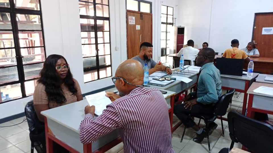 Magaly Losange (@maglosange) on Twitter photo Second day of the accreditation training for DELF certifications examiners and markers. 14 French professors of the <a href="/InstitutFrNga/">Institut français du Nigéria</a> and the Alliance française Nigeria network are able to share their experience and develop some new skills thanks to the support of <a href="/FranceInNigeria/">Ambassade de France au Nigéria</a> Second day of the accreditation training for DELF certifications examiners and markers. 14 French professors of the <a href="/InstitutFrNga/">Institut français du Nigéria</a> and the Alliance française Nigeria network are able to share their experience and develop some new skills thanks to the support of <a href="/FranceInNigeria/">Ambassade de France au Nigéria</a>