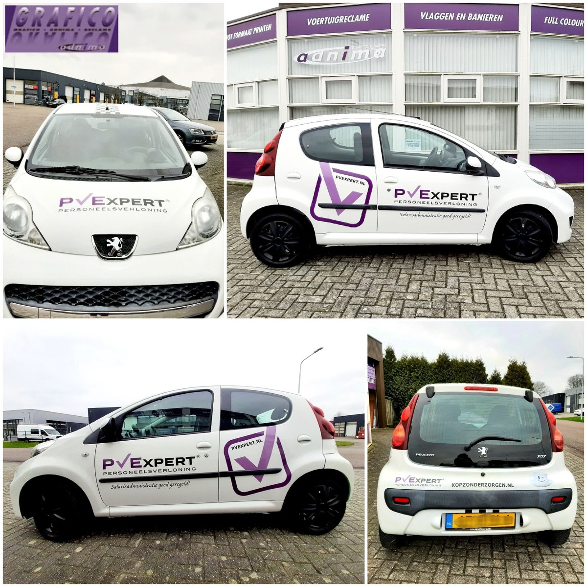 Belettering Peugeot 107 van <a href="/PvExpert/">veronica diaz ayllon</a>..