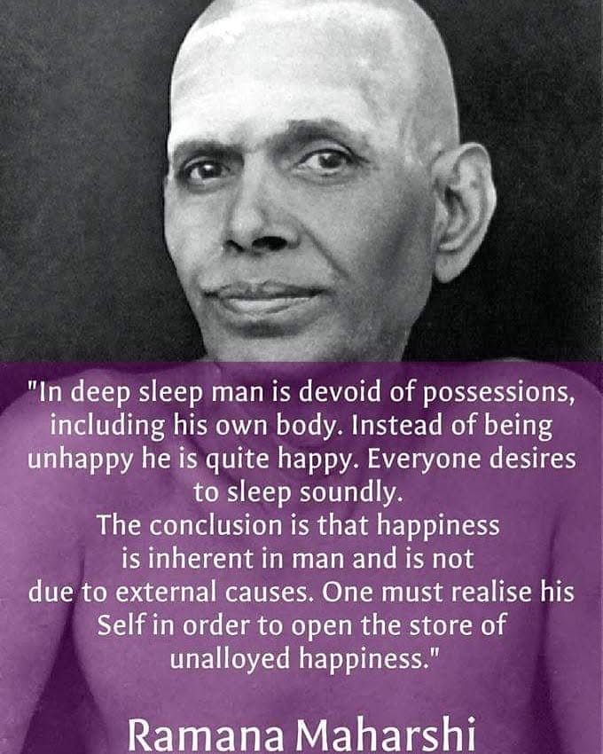 Searchof_WhoamI's tweet photo. #deep_sleep
#teachings_of_Ramana
#Shubh_Ratri

@NarayanCha92762 @k_bhairav 
@movurumuralee @kumarsrivatsa 
@murthy_sowjanya https://t.co/UbmaLusWVs