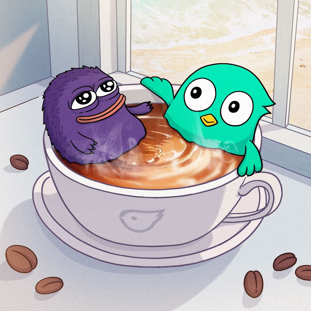 Freee on Monad (@freeemonad) on Twitter photo Lucky draw: 15 "Brewing the Future: Monad & Freee's Coffee Bath" ๐
How to participate:
๐ฆRT, Like, Drop wallet
๐ฆFollow <a href="/MemesOnFreee/">Memes on Freee ๐</a>,<a href="/FreeeMonad/">Freee on Monad</a>
๐ฆ24 hoursโฐ
๐freee.xyz/collect/base:0โฆ Lucky draw: 15 "Brewing the Future: Monad & Freee's Coffee Bath" ๐
How to participate:
๐ฆRT, Like, Drop wallet
๐ฆFollow <a href="/MemesOnFreee/">Memes on Freee ๐</a>,<a href="/FreeeMonad/">Freee on Monad</a>
๐ฆ24 hoursโฐ
๐freee.xyz/collect/base:0โฆ