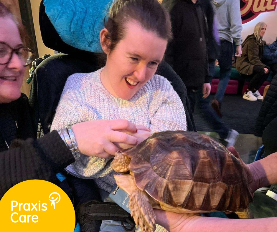 praxiscare's tweet image. Donna-Maria from Templemore Supported Living had a wonderful time meeting and petting a variety of small animals during their visit. 💕🐇

@WesternHSCTrust 

#AnimalLovers
#NewFriends
#PetTherapy
#MakingMemories 
#FunDay
#SupportedLiving