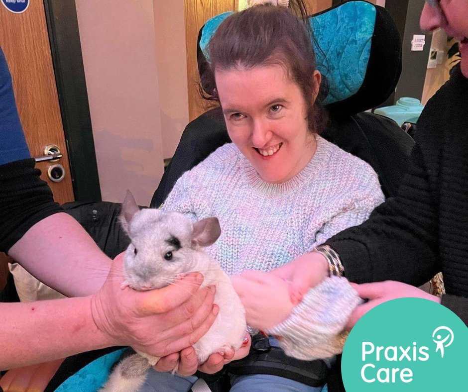 praxiscare's tweet image. Donna-Maria from Templemore Supported Living had a wonderful time meeting and petting a variety of small animals during their visit. 💕🐇

@WesternHSCTrust 

#AnimalLovers
#NewFriends
#PetTherapy
#MakingMemories 
#FunDay
#SupportedLiving