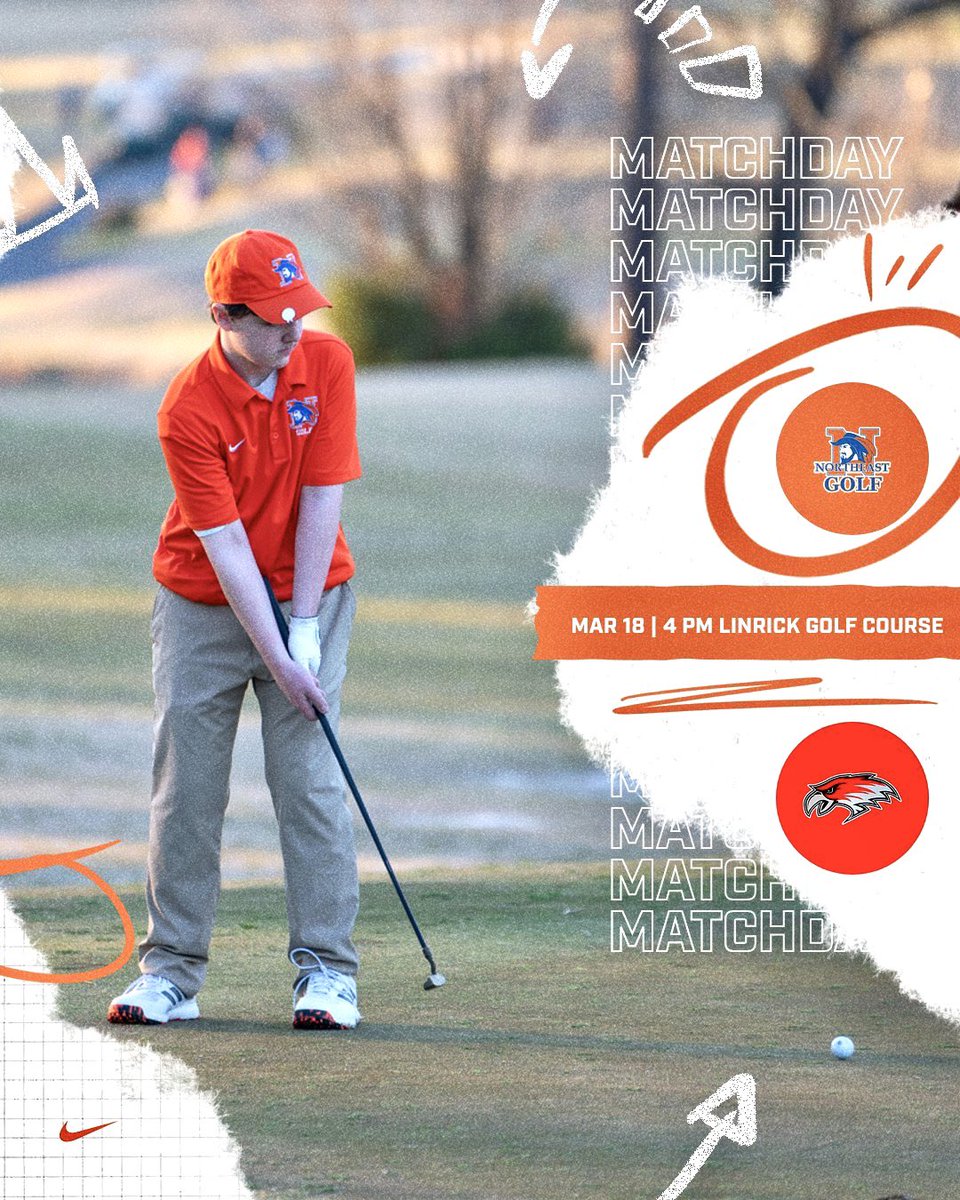 RNEGolf's tweet image. 🚨 MATCH DAY Let’s Go! Let’s Get It! Let’s Golf! 🚨
⏰ 4pm
🏌🏽♂️ vs. Westwood
⛳️ Linrick Golf Course
#rnegolf