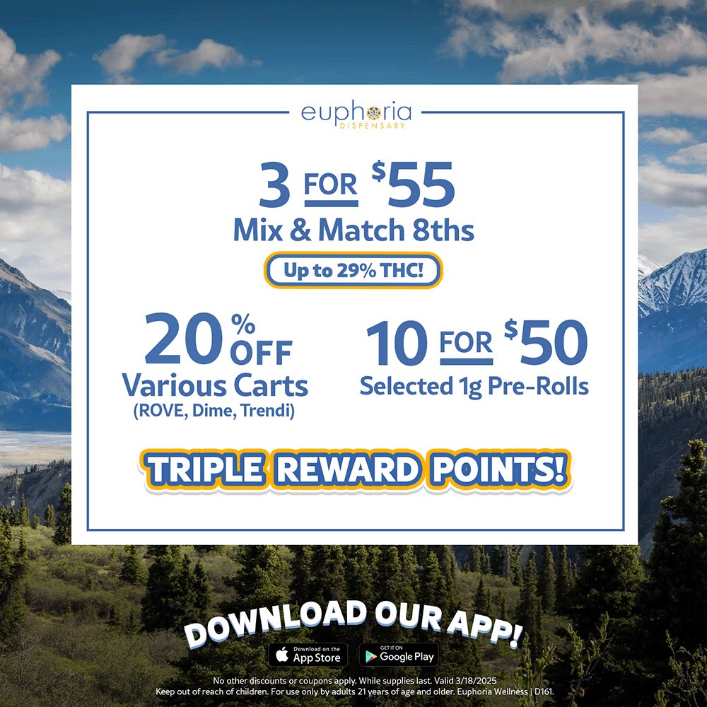 It’s Triple Point Tuesday  #LasVegas here’s our Daily Deals!!!! #stayabovetheclouds #CannabisCommunity #StonerFam #cannabisculture #cannabisindustry